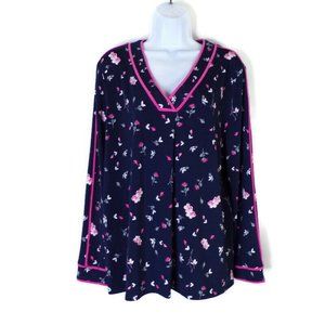 Charter Club Women's Top Ocean Paradise XL 0679